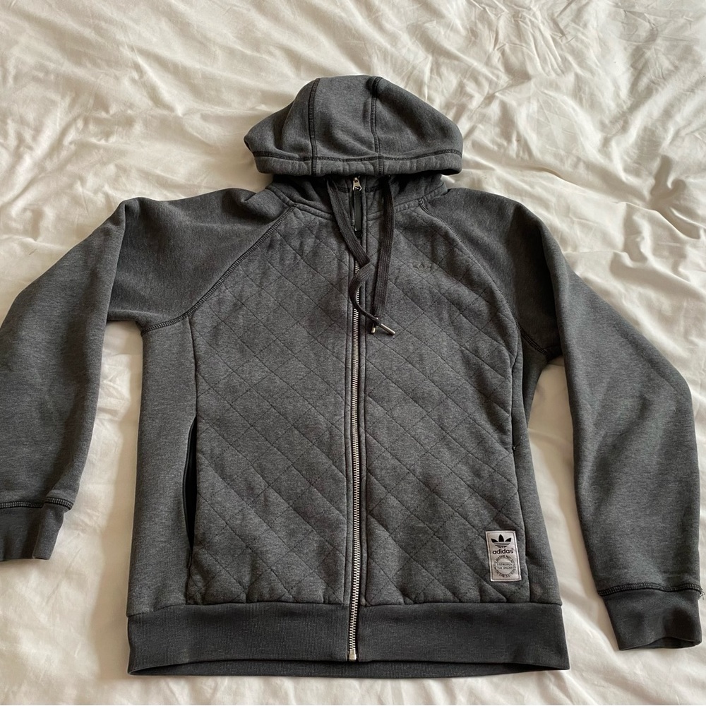 Adidas Originals Hoodie (M69431) Gray, Men’s Size Small - excellent condition!